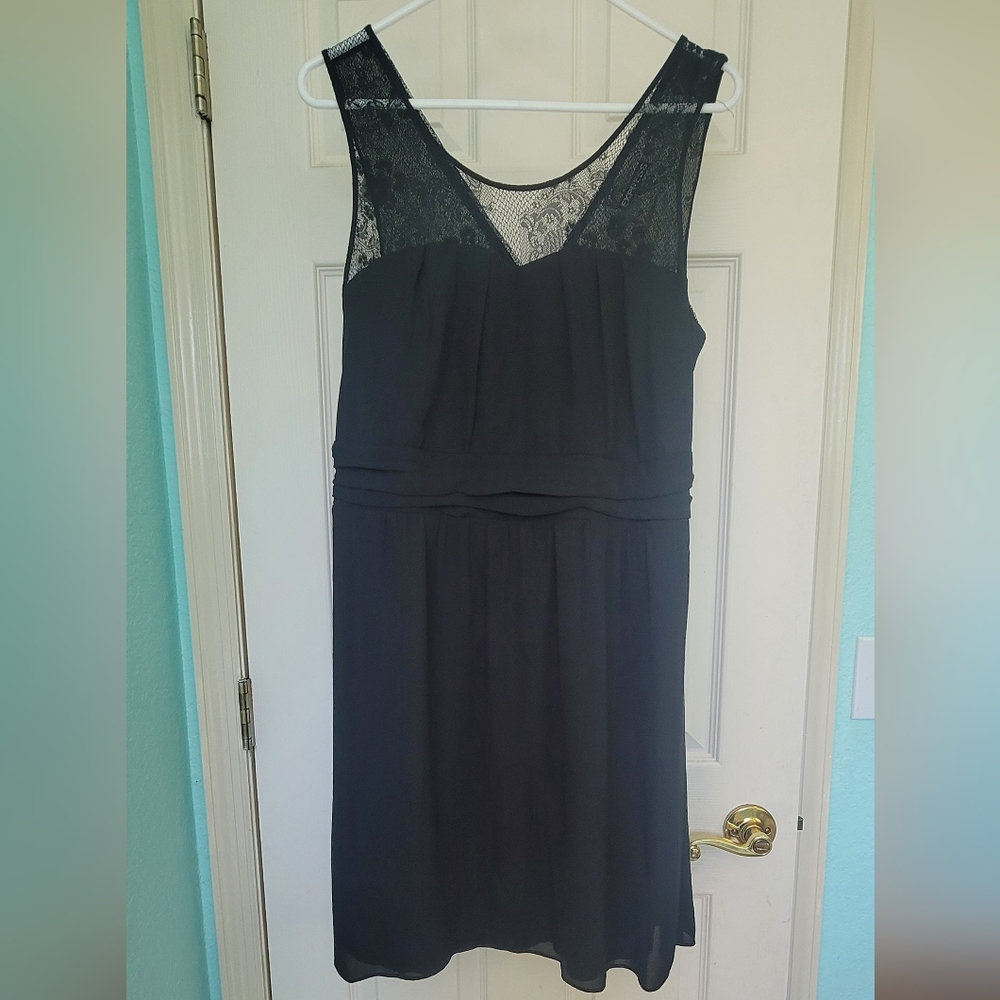 Lacy Black Dress